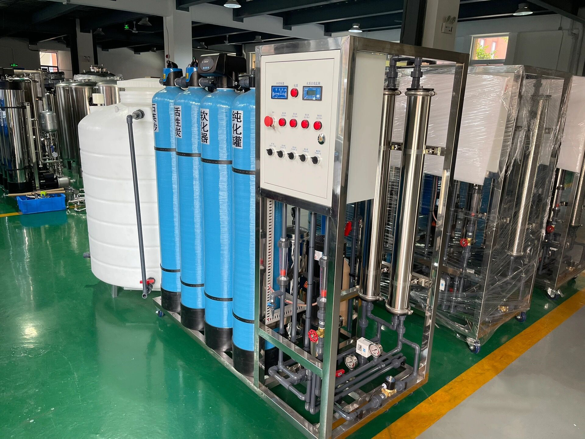 清洗用純水設備 清洗用純水設備